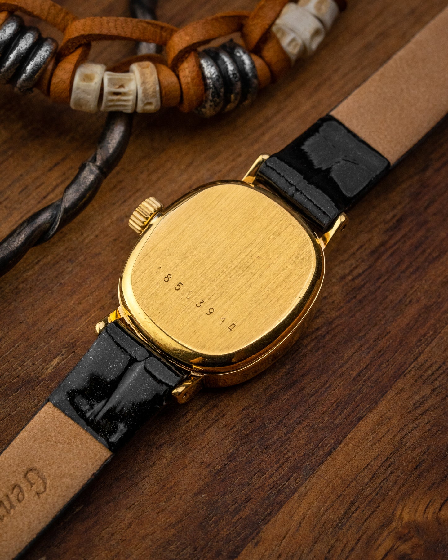 Longines Mini "Ellipse" Birch dial Gold Ref. 4282 (Cal. 817.4)