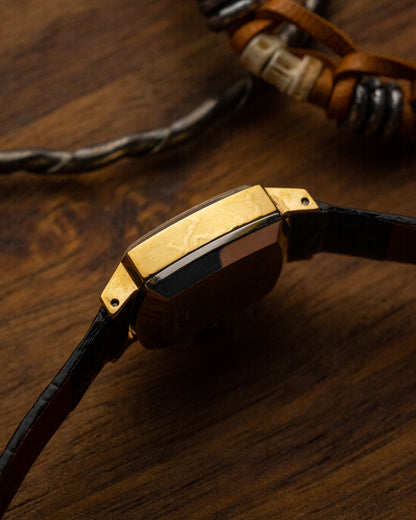 Longines Petite "Square Cushion" Gold Ref. 3000-1 (Cal. 5602)