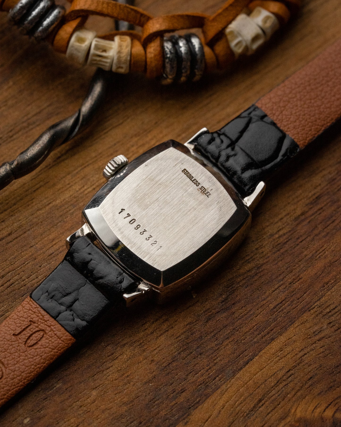 Longines Petite "Square Cushion" Grey dial Ref. 3000-1 (Cal. 5602)