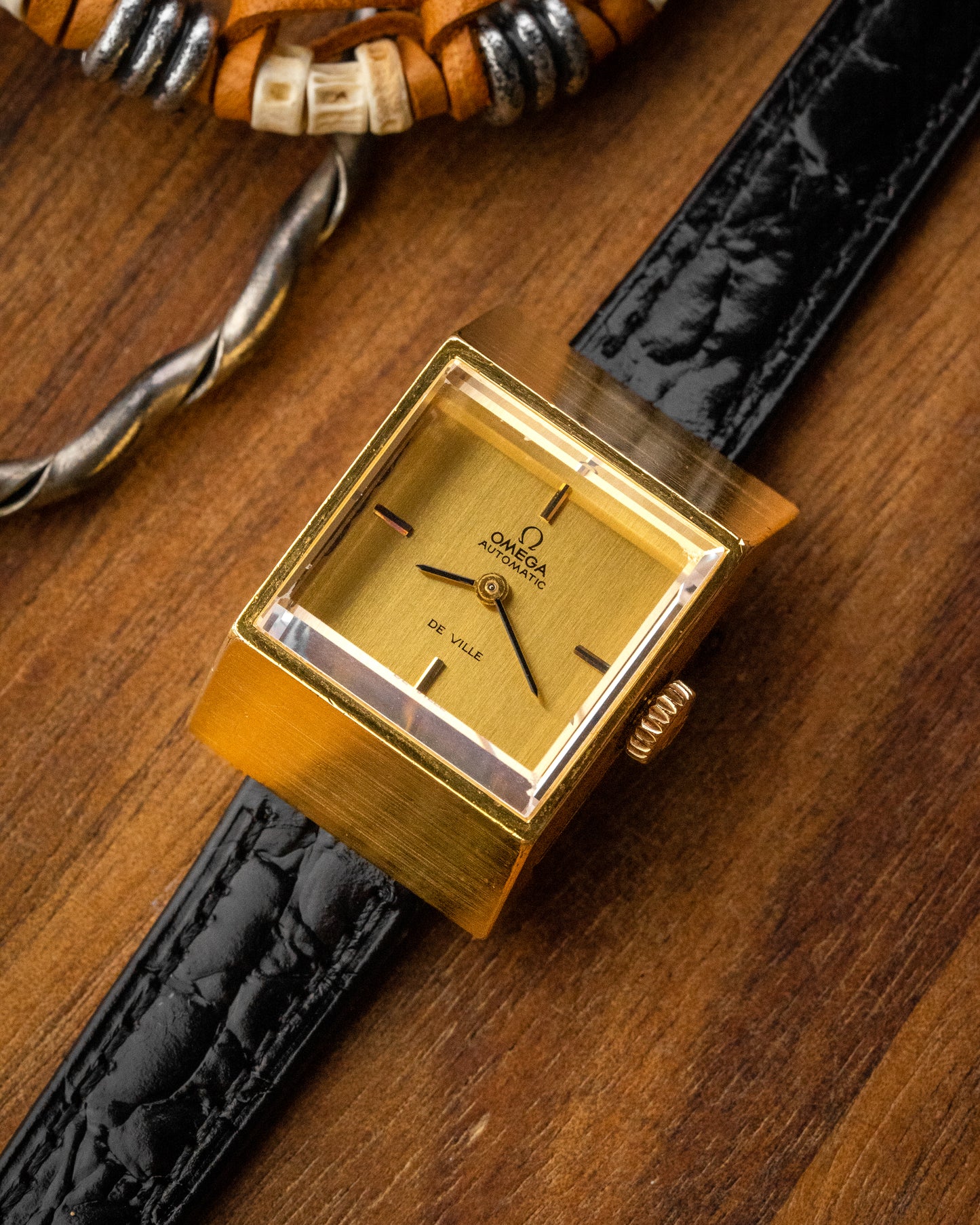 Omega De Ville Super-Émeraude "Sugar Cube" Gold Ref. 551.063 (Cal. 663)