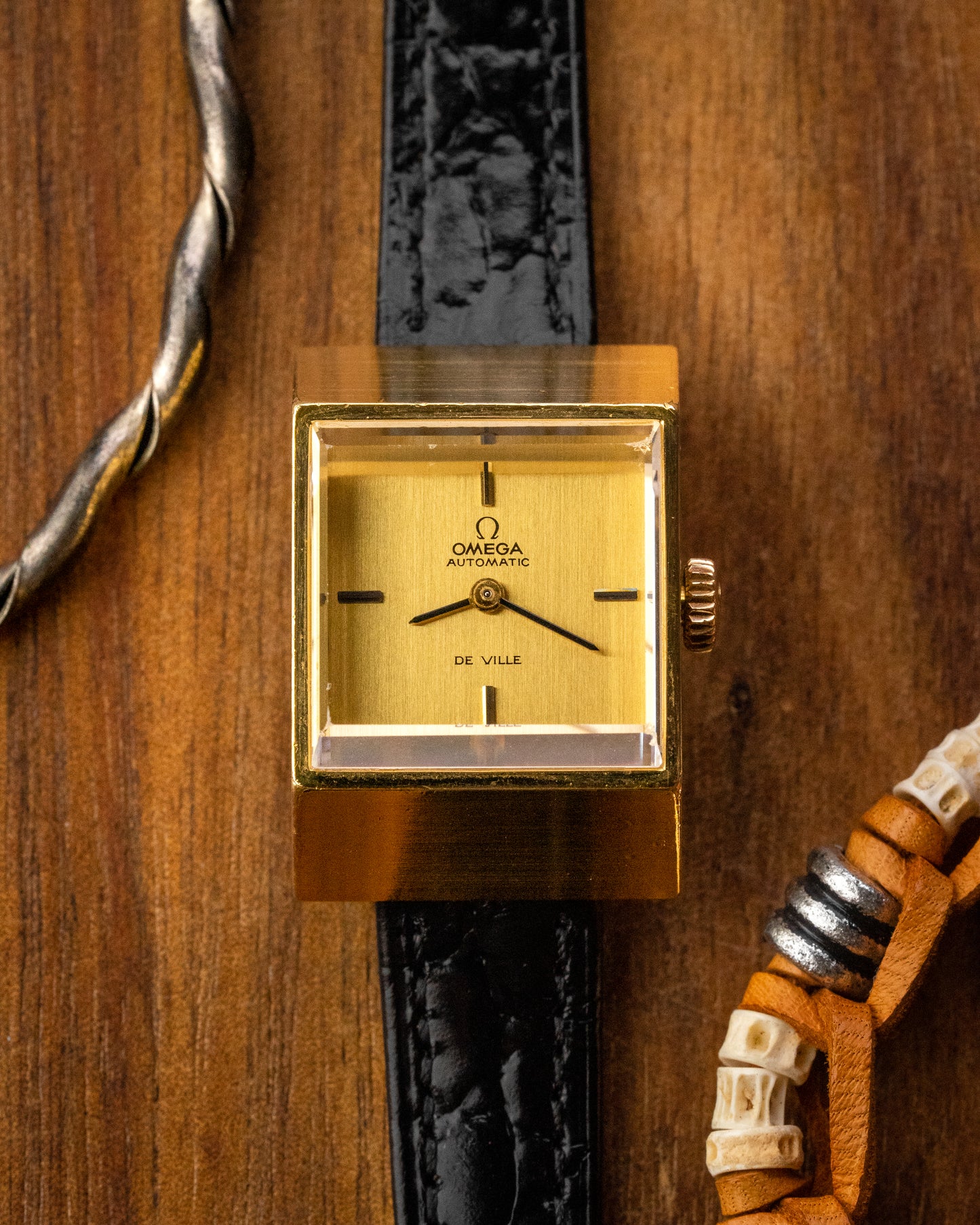 Omega De Ville Super-Émeraude "Sugar Cube" Gold Ref. 551.063 (Cal. 663)