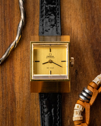 Omega De Ville Super-Émeraude "Sugar Cube" Gold Ref. 551.063 (Cal. 663)