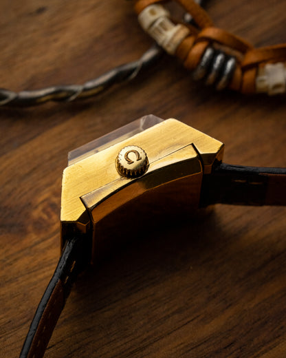Omega De Ville Super-Émeraude "Sugar Cube" Gold Ref. 551.063 (Cal. 663)