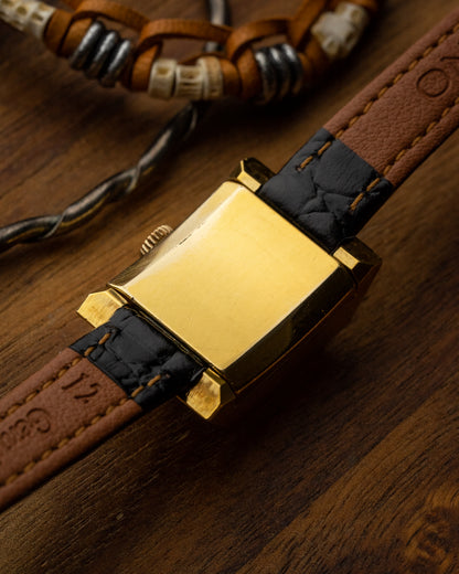 Omega De Ville Super-Émeraude "Sugar Cube" Gold Ref. 551.063 (Cal. 663)