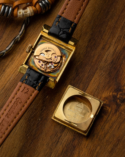 Omega De Ville Super-Émeraude "Sugar Cube" Gold Ref. 551.063 (Cal. 663)