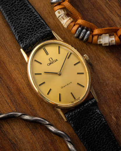 Omega Geneve "Oval" Champagne dial Ref. 511.416 (Cal. 625)