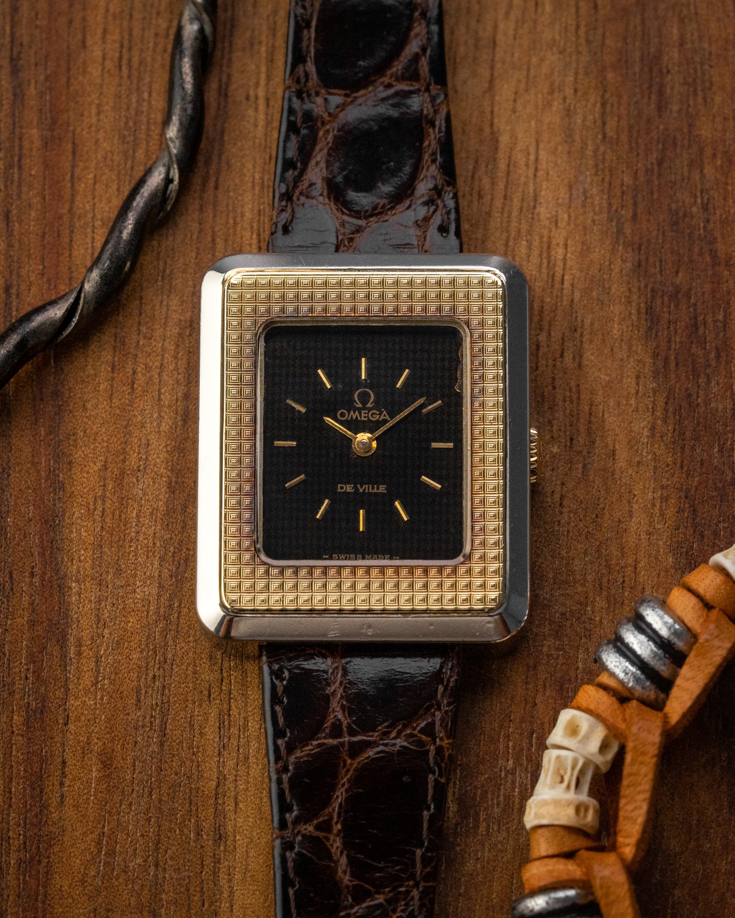 Omega De Ville Mini "Pavé d'Or" Rectangular Ref. 511.0511 (Cal. 625)