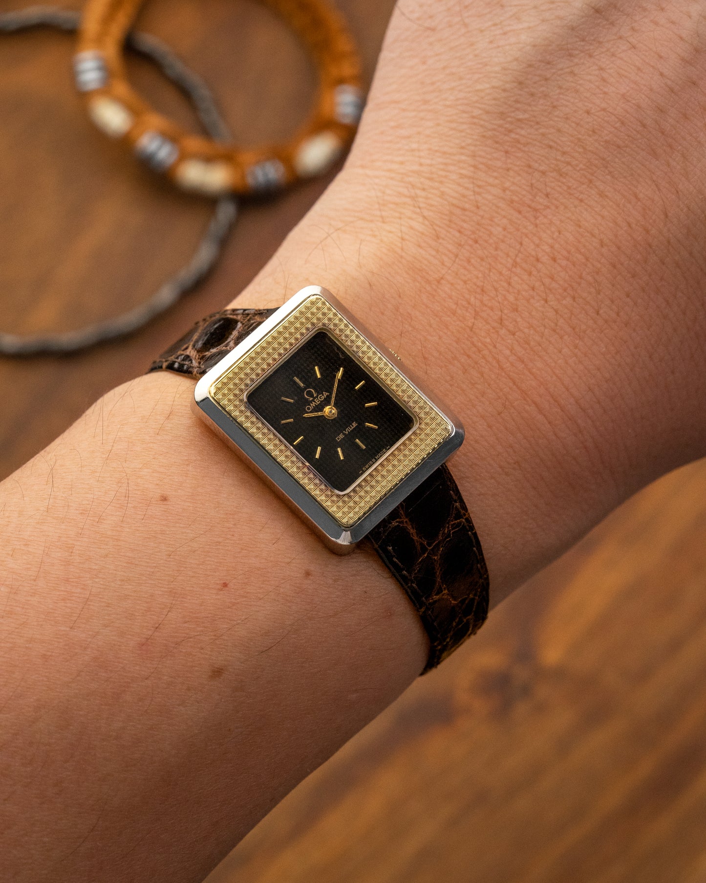 Omega De Ville Mini "Pavé d'Or" Rectangular Ref. 511.0511 (Cal. 625)