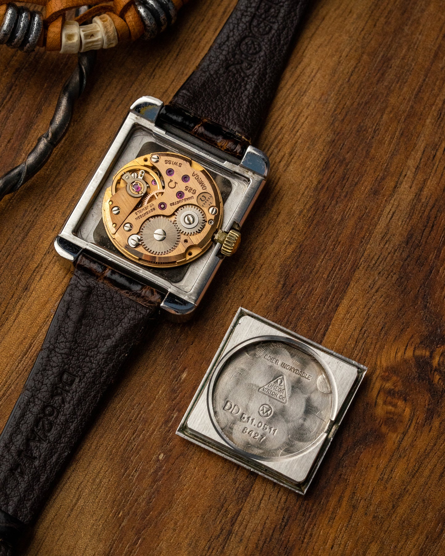 Omega De Ville Mini "Pavé d'Or" Rectangular Ref. 511.0511 (Cal. 625)
