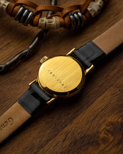 Longines Petite "Calatrava" Birch dial Gold Ref. 4290 (Cal. 5602)