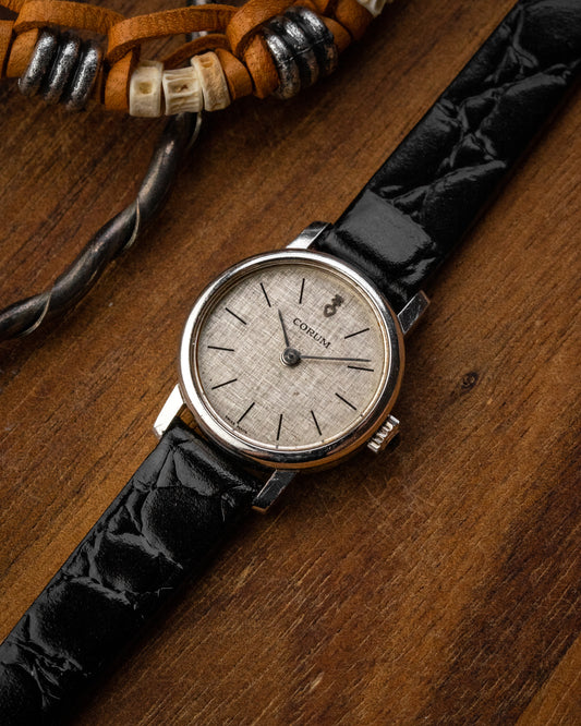 Corum Petite "Calatrava" Linen dial Ref. 16183