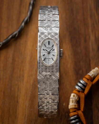 Seiko Dame Guilloché Crosshair dial Ladies Ref. 1520-3341