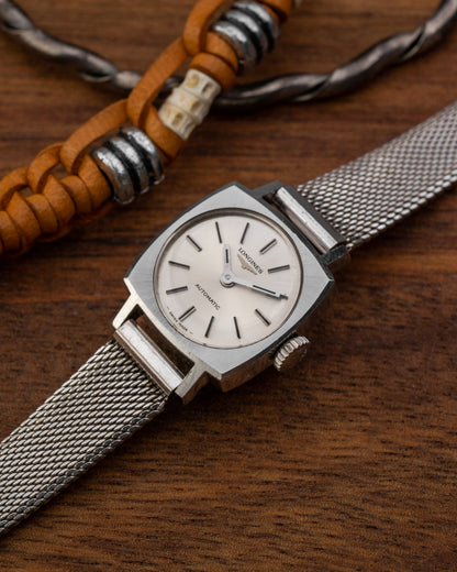 Longines Automatic Square Cushion Petite Ladies