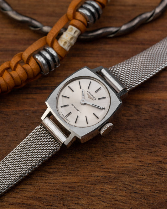 Longines Automatic Square Cushion Petite Ladies