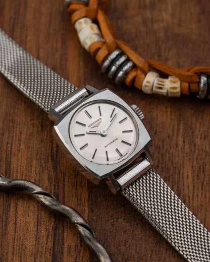 Longines Automatic Square Cushion Petite Ladies