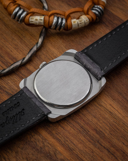 Corum Classic Rectangular Grey Linen dial Ref. 57279 (Cal. 7001)
