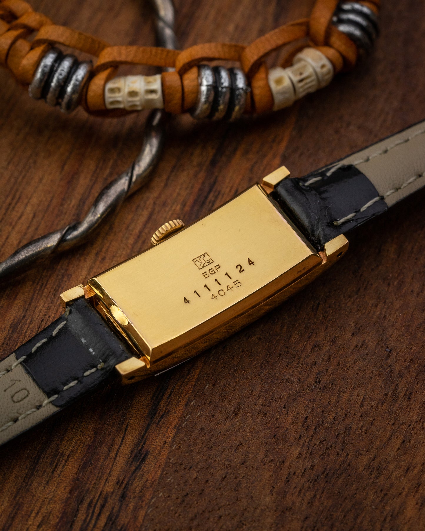 Seiko Fine "Tank style" Gold Ladies