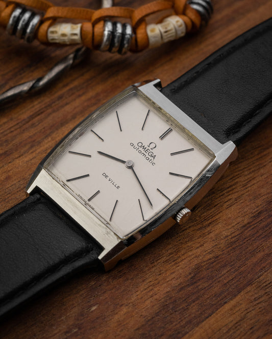 Omega De Ville Automatic Tonneau case Ref. 151.010 ST (Cal. 711)