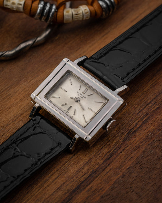 Universal Geneve "Rectangular TV" case Ref. 708605 (Cal. 08)