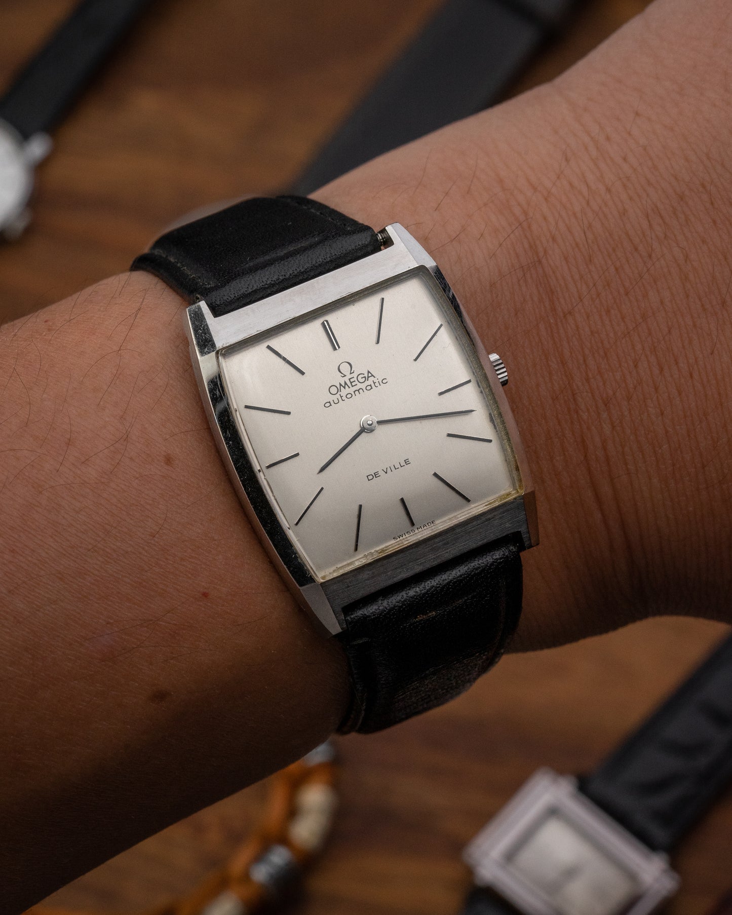 Omega De Ville Automatic Tonneau case Ref. 151.010 ST (Cal. 711)
