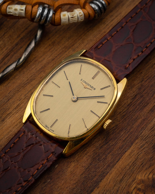 Longines "Ellipse" Oval Gents Gold Ref. 1093-2 (Cal. L847.4)