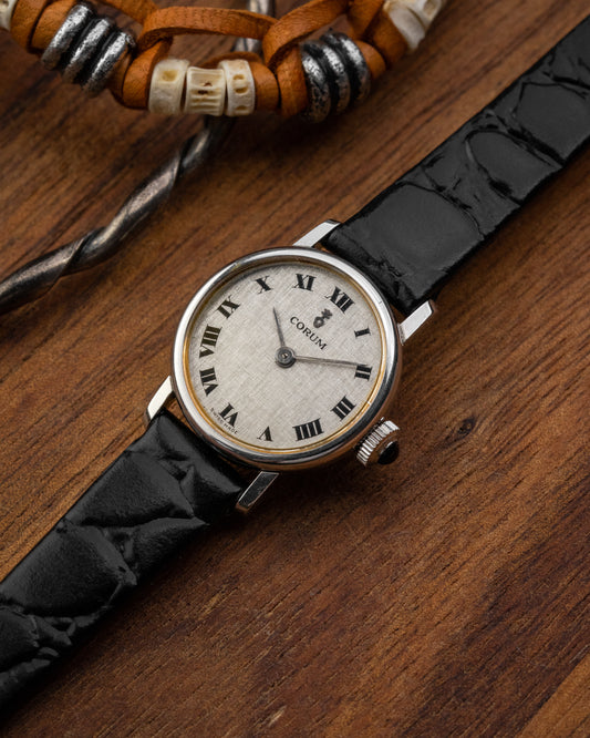 Corum Linen Roman dial Petite Ladies Ref. 16183