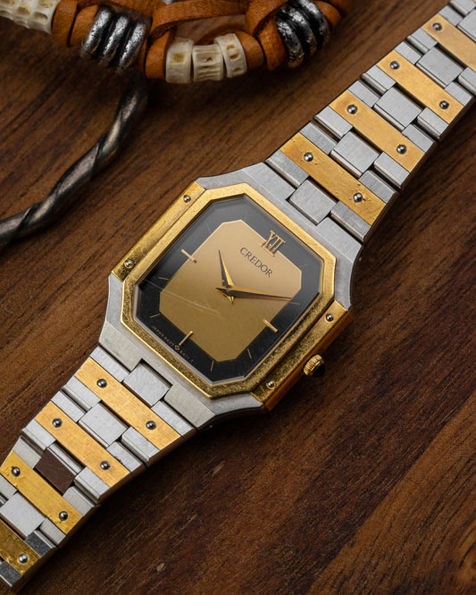 Credor "Santos" Octagonal Two-Tone Ref. 8420-5360