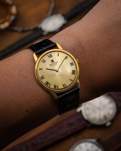 Universal Geneve "Ultra-Thin" Roman dial Gold Ref. 542101 (Cal. 1-42)