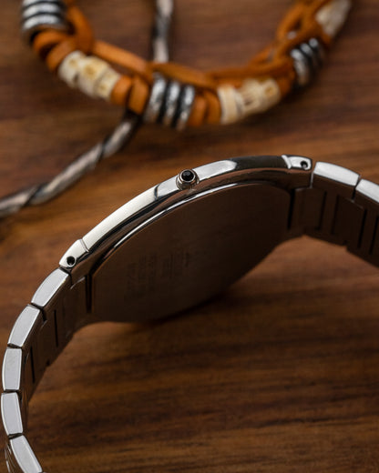 Credor Seiko "Monogram" 2F70-0490 Integrated Bracelet