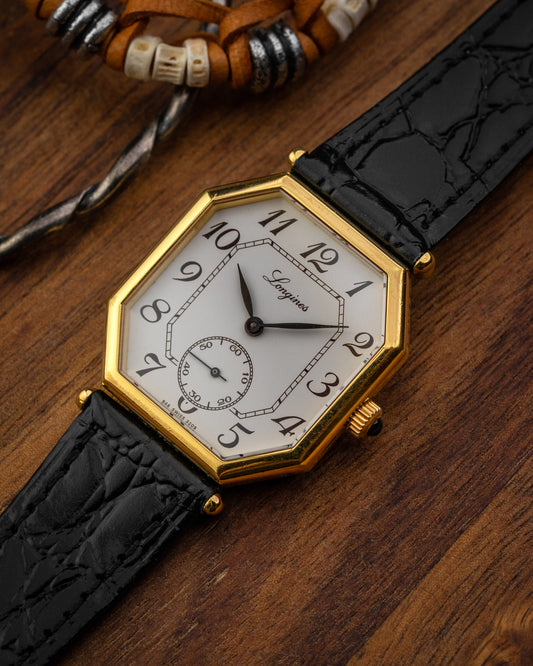 Longines Octogonal Breguet Numeral Gold Ref. 3209 (Cal. 846.4)