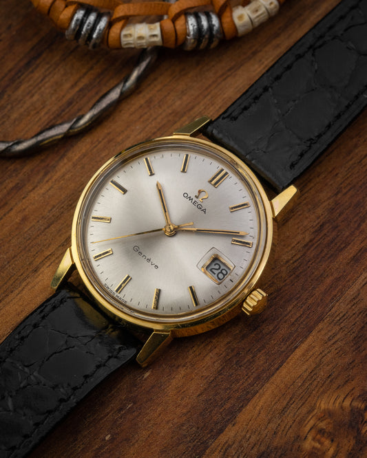 Omega Geneve “Seamaster” Date Gold Ref. 136.011SP (Cal. 613)