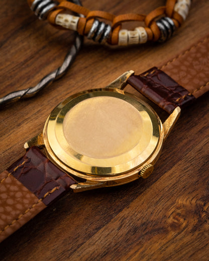 Omega Classic Crosshair dial Gold Ref. 14732-1 (Cal. 285)