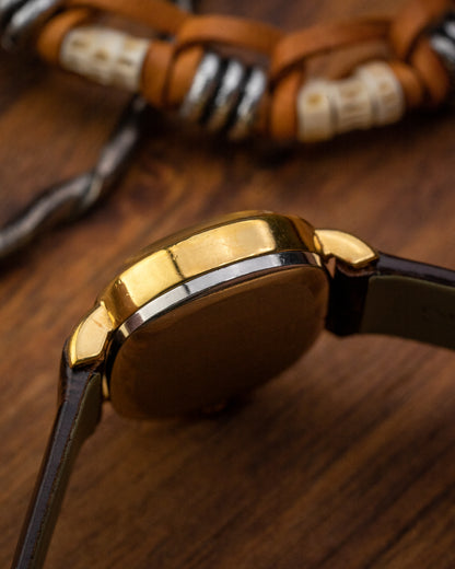 Longines “Ellipse Horizontale” Oval Ladies Gold Ref. 1129 (Cal. L817.4)
