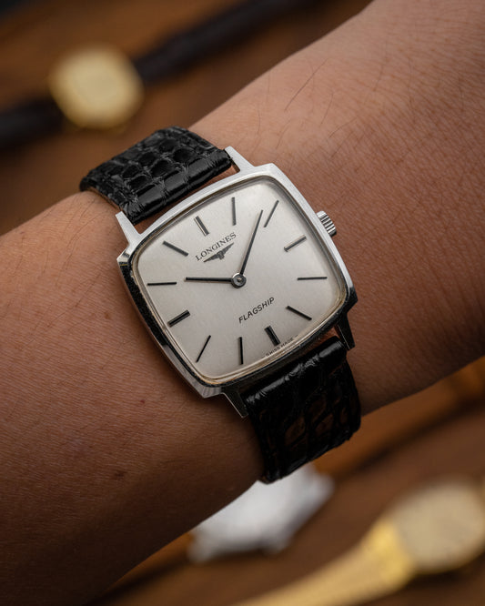 Longines Flagship Square TV case Ref. 8446-8 (Cal. L847.3)