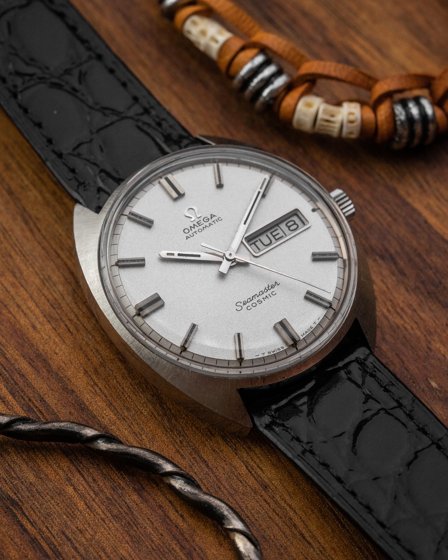 Omega Seamaster Cosmic Automatic Day-Date "Sparkle" dial Ref. 166.036 (Cal. 752)