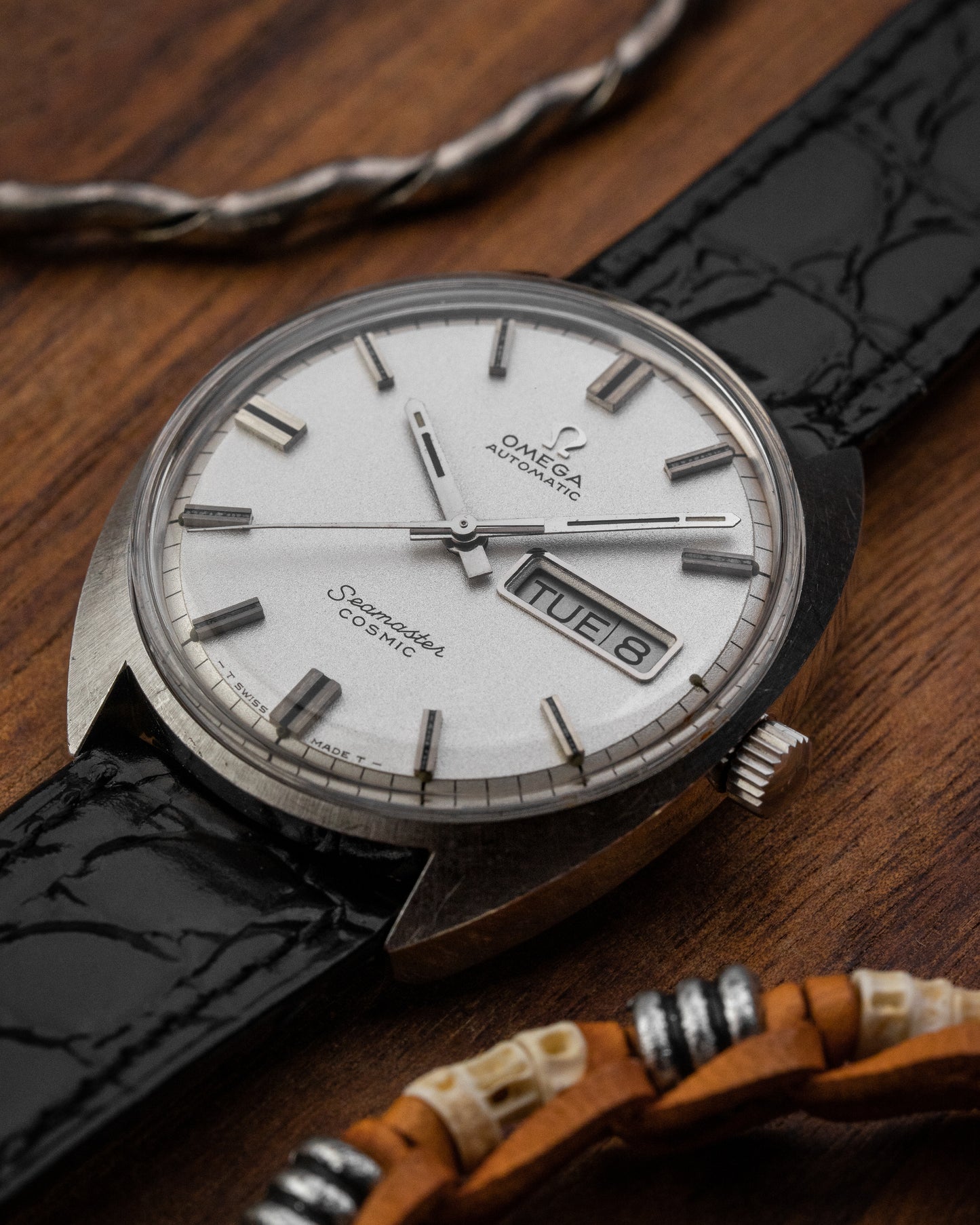 Omega Seamaster Cosmic Automatic Day-Date "Sparkle" dial Ref. 166.036 (Cal. 752)
