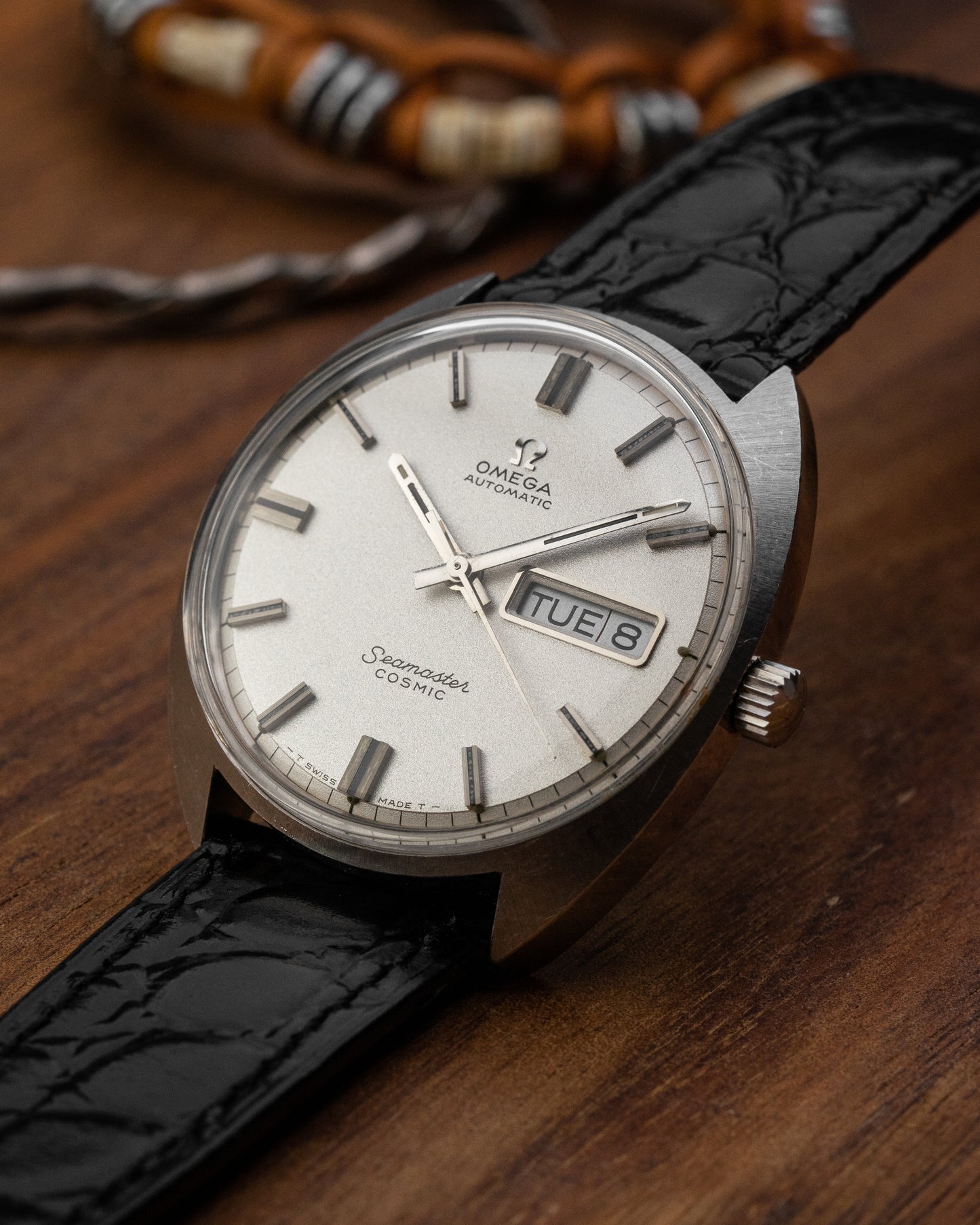 Omega Seamaster Cosmic Automatic Day-Date "Sparkle" dial Ref. 166.036 (Cal. 752)
