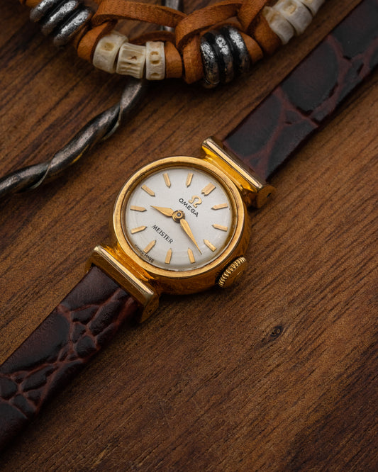 Omega Petite “Meister” Gold Ladies Ref. 2963-6 (Cal. 483)