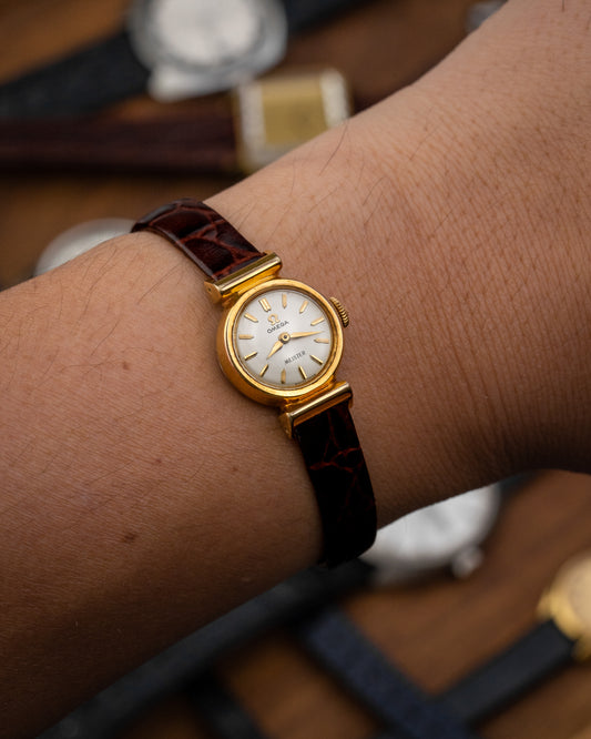 Omega Petite “Meister” Gold Ladies Ref. 2963-6 (Cal. 483)
