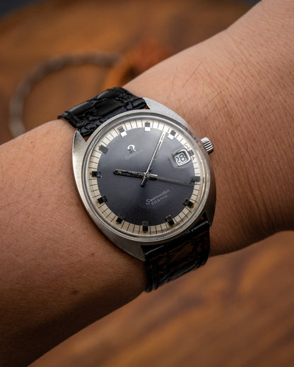Omega Seamaster Cosmic Date Grey dial Ref. 136.017 (Cal. 613)