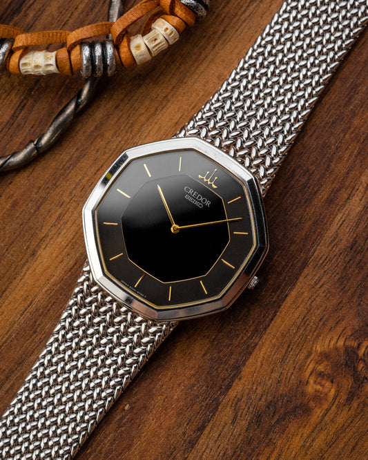 Credor Seiko Octagonal "Onyx" Gents Ref. 9300-5500