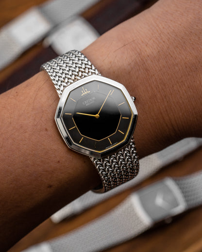 Credor Seiko Octagonal "Onyx" Gents Ref. 9300-5500