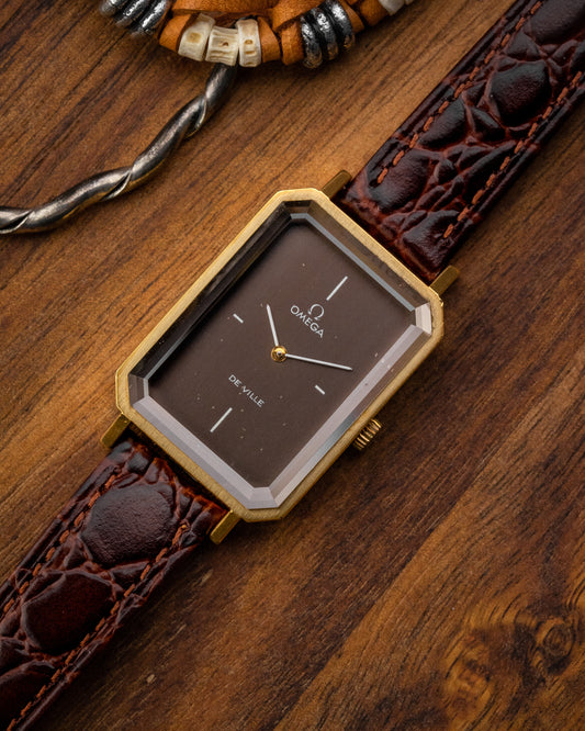 Omega De Ville “Cristallor” Emerald Brown dial by Andrew Grima Ref. 5110378 (Cal. 625)