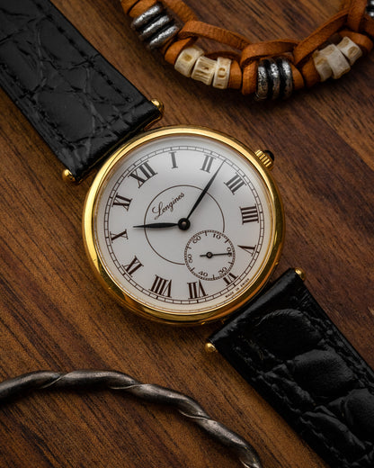 Longines Classique "Vendome" Roman dial Gold Ref. 3207 (Cal. 846.4)