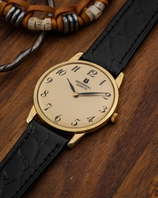 Universal Geneve "Ultra-Thin" Breguet dial Gold Ref. 542101 (Cal. 1-42)