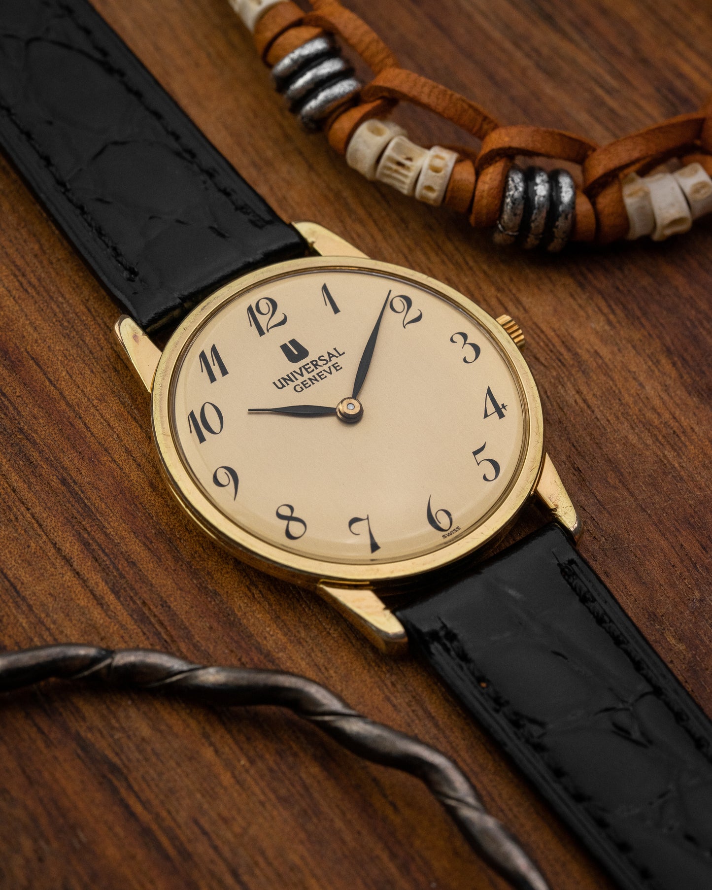 Universal Geneve "Ultra-Thin" Breguet dial Gold Ref. 542101 (Cal. 1-42)