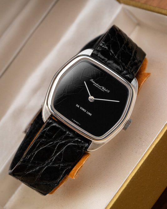 IWC Da Vinci Line "Hexagonal" Black dial Ref. 2578 (Cal. 423)