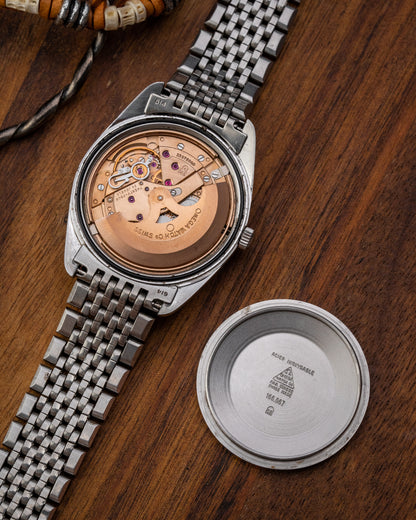 Omega Seamaster Automatic Date "Sparkle" dial Ref. 166.067 (Cal. 565)