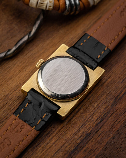 Longines Flagship "Tank Normale" Oval Roman dial Gold Ref. 4000-1 (Cal. 5601)