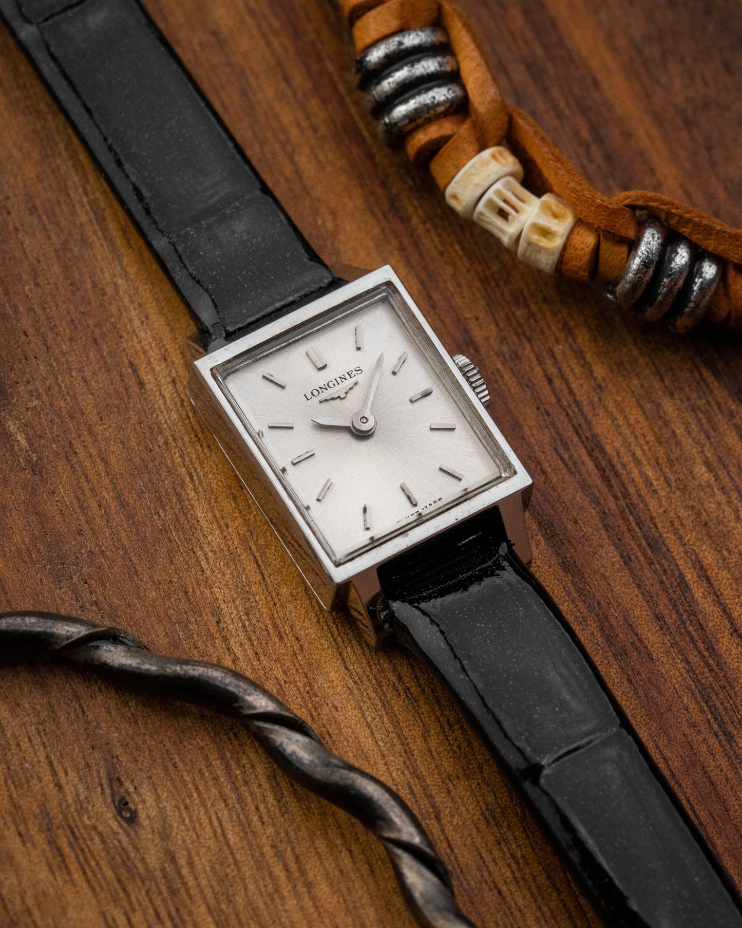 Longines Rectangular Tank Ladies Ref. 7477-8 (Cal. 410)
